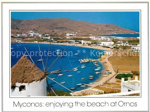 AK / Ansichtskarte Myconos Beach at Ornos Kat. Myconos