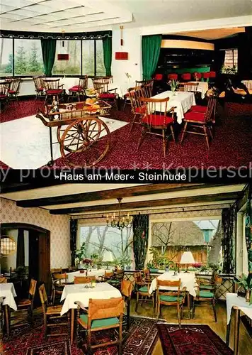 AK / Ansichtskarte Steinhude Hotel Haus am Meer  Kat. Wunstorf