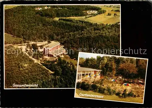 AK / Ansichtskarte Bad Bramstedt Kurhotel Gutsmann Fliegeraufnahme Kat. Bad Bramstedt