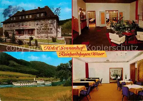 AK / Ansichtskarte Reinhardshagen Hotel Sonnenhof Kat. Reinhardshagen