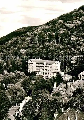 AK / Ansichtskarte Bad Harzburg Sanatorium Am Burgberg Kat. Bad Harzburg