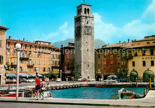 AK / Ansichtskarte Riva del Garda Hafen Kat. 