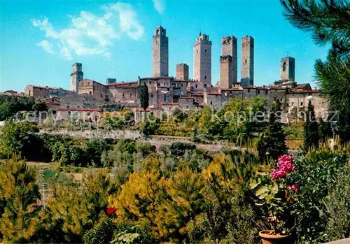 AK / Ansichtskarte San Gimignano Panorama