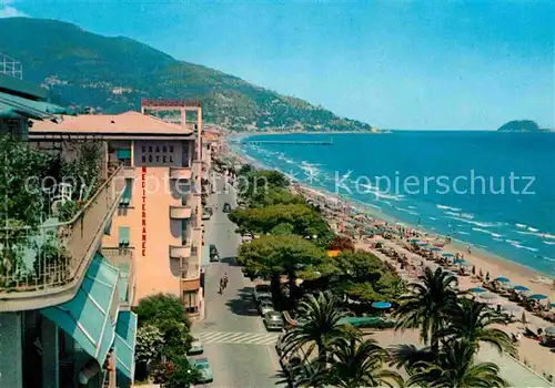AK / Ansichtskarte Alassio Hotel Mediterraneo Kat. 