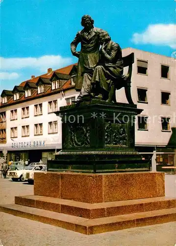 AK / Ansichtskarte Hanau Main Brueder Grimm Denkmal Kat. Hanau