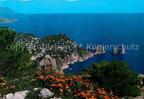 AK / Ansichtskarte Capri Panorama Kat. Golfo di Napoli