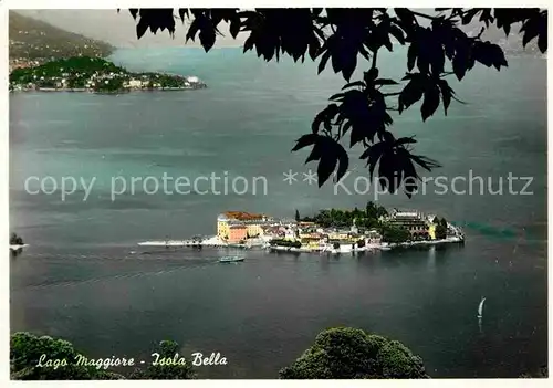 AK / Ansichtskarte Isola Bella Lago Maggiore Panorama