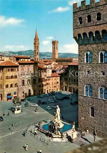 AK / Ansichtskarte Firenze Toscana Piazza Signoria Dettaglio Kat. Firenze