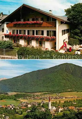 AK / Ansichtskarte Niederolang Bruneck Gasthof Pfarrwirt Panorama