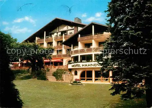AK / Ansichtskarte Hahnenklee Bockswiese Harz Hotel Hahnenklee Hof mit Gaestehaus Kat. Goslar