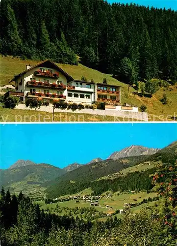 AK / Ansichtskarte Liesing Kaernten Pension Garni Lesachtalerhof Panorama Alpen