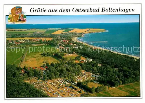 AK / Ansichtskarte Boltenhagen Ostseebad Fliegeraufnahme Kat. Ostseebad Boltenhagen