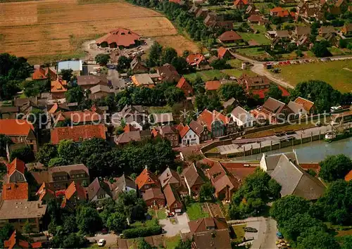 AK / Ansichtskarte Greetsiel Fliegeraufnahme Kat. Krummhoern