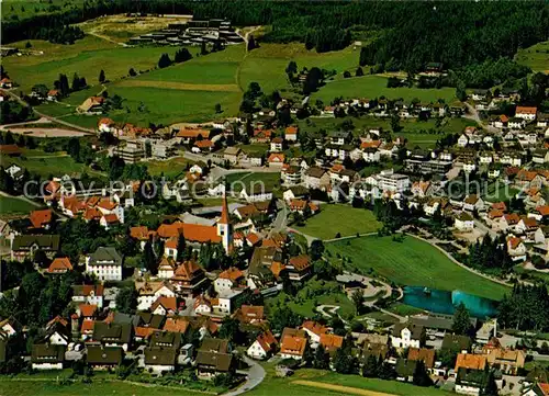 AK / Ansichtskarte Schonach Schwarzwald Fliegeraufnahme Kat. Schonach im Schwarzwald