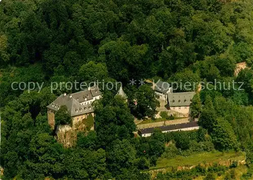 AK / Ansichtskarte Bilstein Sauerland Fliegeraufnahme Schloss
