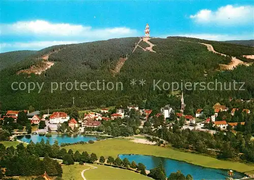 AK / Ansichtskarte Hahnenklee Bockswiese Harz Fliegeraufnahme Kat. Goslar