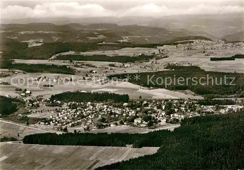 AK / Ansichtskarte Koenigsfeld Schwarzwald Fliegeraufnahme Kat. Koenigsfeld im Schwarzwald