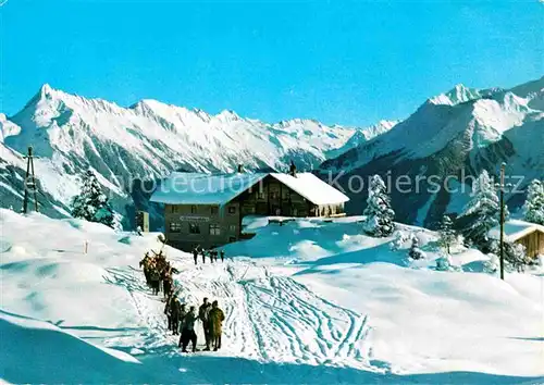 AK / Ansichtskarte Mayrhofen Zillertal Penken Gasthaus Pension Gschoesswandhaus Kat. Mayrhofen