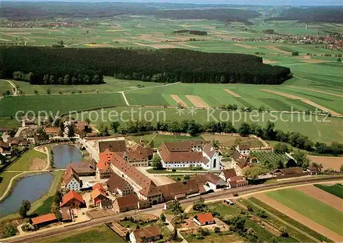 AK / Ansichtskarte Riedlingen Wuerttemberg Heiligkreuztal Fliegeraufnahme Kat. Riedlingen