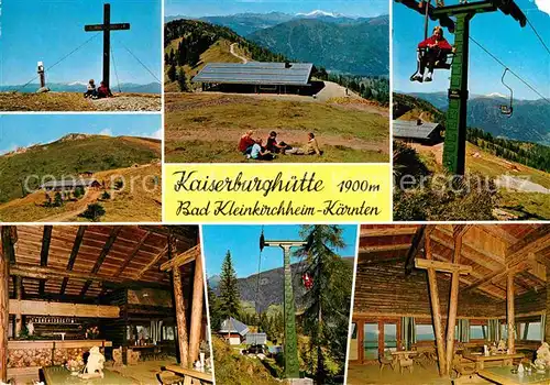 AK / Ansichtskarte Bad Kleinkirchheim Kaernten Kaiserberghuette Kat. Bad Kleinkirchheim