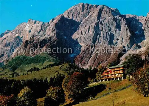 AK / Ansichtskarte Muehlbach Hochkoenig Alpengasthof Bergheimat Kat. Muehlbach am Hochkoenig