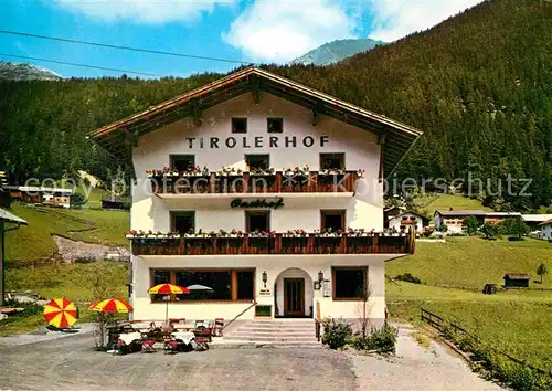 AK / Ansichtskarte St Jakob Arlberg Gasthof Pension Tirolerhof Kat. St. Anton am Arlberg