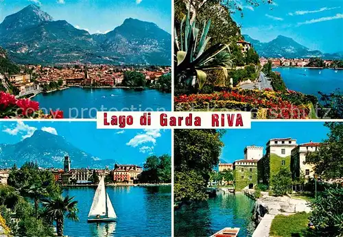 AK / Ansichtskarte Riva Lago di Garda Teilansichten Kat. 