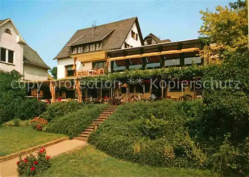 AK / Ansichtskarte Linz Rhein Weinhaus Rebenhof Kat. Linz am Rhein