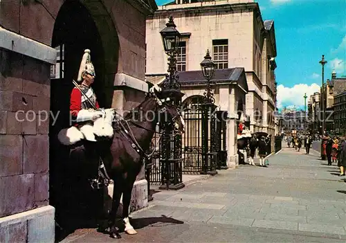AK / Ansichtskarte Leibgarde Wache Mounted Sentries Horse Guards London  Kat. Polizei