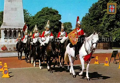 AK / Ansichtskarte Leibgarde Wache Life Guards Parade London  Kat. Polizei