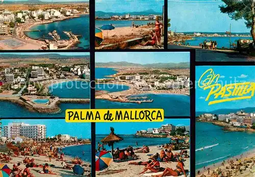 AK / Ansichtskarte Palma de Mallorca Can Pastilla Fliegeraufnahme Strand Kat. Palma de Mallorca