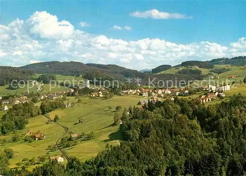 AK / Ansichtskarte Heiden AR Fliegeraufnahme mit Kirche Kat. Heiden