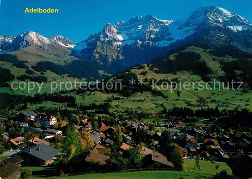 AK / Ansichtskarte Adelboden mit Bonderspitz Lohner Kat. Adelboden