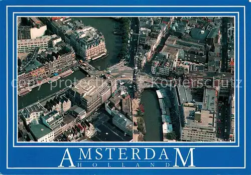AK / Ansichtskarte Amsterdam Niederlande Muntplein Fliegeraufnahme Kat. Amsterdam