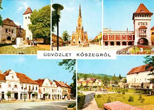 AK / Ansichtskarte Koeszeg Orts und Teilansichten Kat. Ungarn