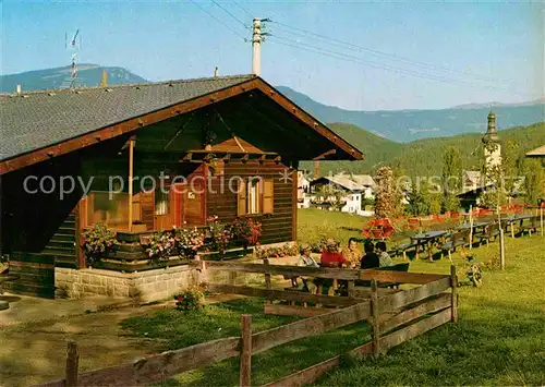 AK / Ansichtskarte Kastelruth Suedtirol Restaurant Lift Stueberl Kat. Salten Schlern