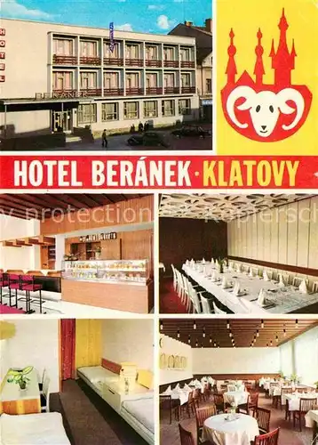 AK / Ansichtskarte Klatovy Hotel Beranek Restaurant Kat. Klatovy