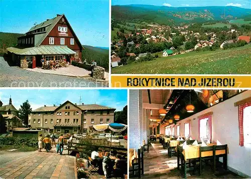 AK / Ansichtskarte Jizerou Chata Dvoracky Horni Rokytnici Hotel Krakonos Restaurace Krkonose Riesengebirge Kat. Tschechische Republik