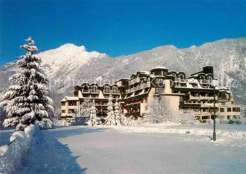 AK / Ansichtskarte Bad Reichenhall Hotel Residenz Bavaria Winterpanorama Alpen Kat. Bad Reichenhall