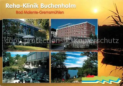 AK / Ansichtskarte Gremsmuehlen Reha Klinik Buchenholm Naturpark Holsteinische Schweiz Kat. Malente Gremsmuehlen