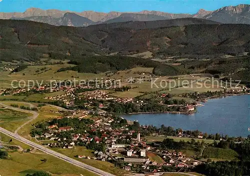 AK / Ansichtskarte Seewalchen Attersee Strandbad Hoellengebirge Kat. Seewalchen am Attersee