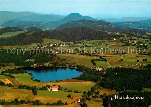 AK / Ansichtskarte Maltschachersee Luftaufnahme Kat. Feldkirchen in Kaernten