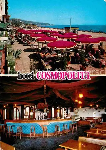 AK / Ansichtskarte Playa de Aro Cataluna Hotel Cosmopolita Kat. Baix Emporda