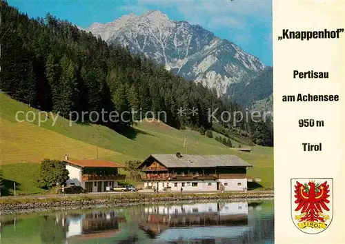 AK / Ansichtskarte Pertisau Achensee Knappenhof  Kat. Eben am Achensee