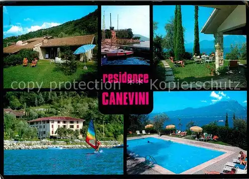AK / Ansichtskarte Torri del Benaco Lago die Garda Residence Canevini Kat. Lago di Garda 