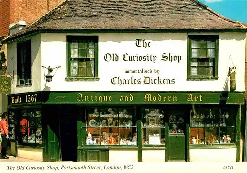 AK / Ansichtskarte London Old Curiosity Shop Portsmouth Street Kat. City of London