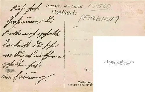AK / Ansichtskarte Pforzheim Junge Frauen und Geistliche Prozessin  Kat. Pforzheim