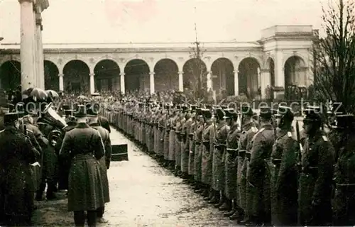 AK / Ansichtskarte Ulm Donau Parade Soldaten Kat. Ulm