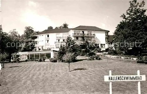 AK / Ansichtskarte Neuhaus Solling Hallenschwimmbad Kat. Holzminden