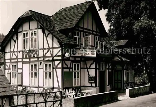 AK / Ansichtskarte Muehlenberg Holzminden Gasthof zur Sollingsruh Kat. Holzminden